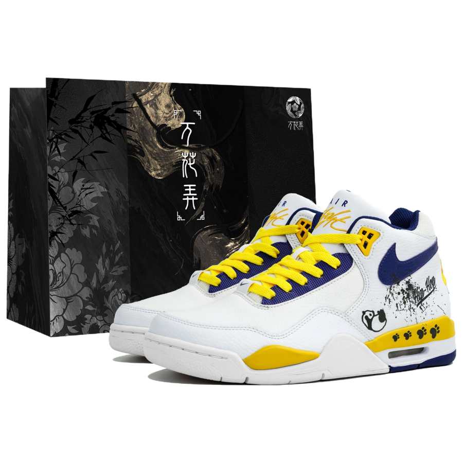 Nike Nike Flight Legacy All The Flowers Playful Panda, Shopping Bag Slip Resistant Abrasion Resistant Mid top