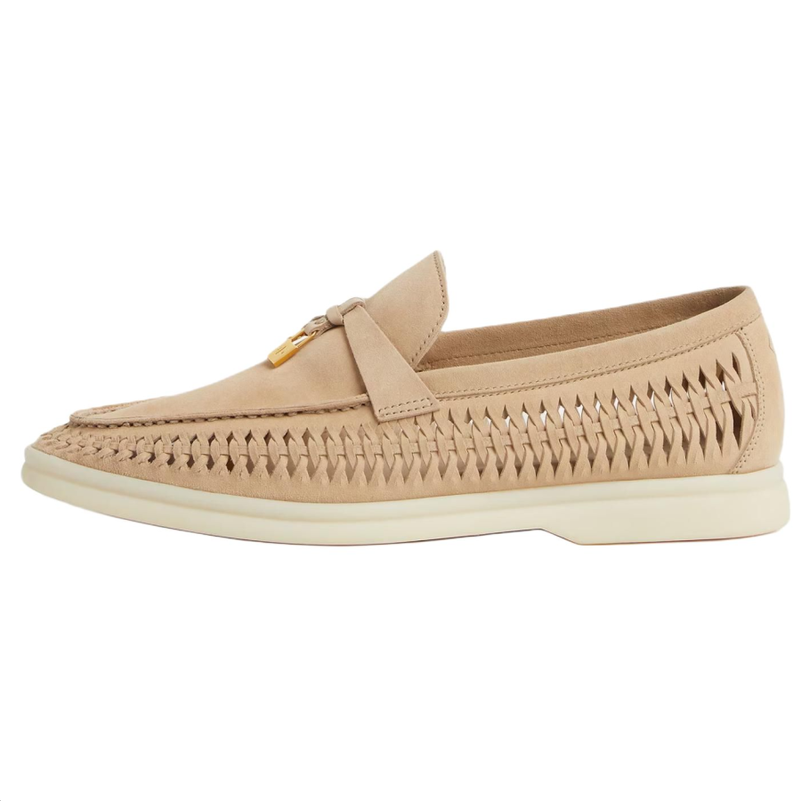 Loro Piana Summer Charms Walk Women's Casual Shoes Women's Sand Rock