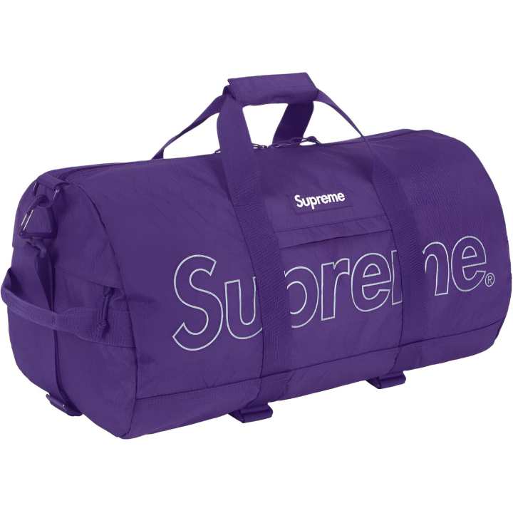 Supreme Supreme Fabric Bucket Bag Shoulder Bag Travel Bag Men's Purple