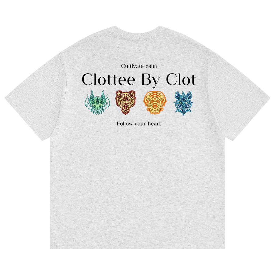 CLOT T Shirts Unisex Crew Neck Moderate Straight Fit