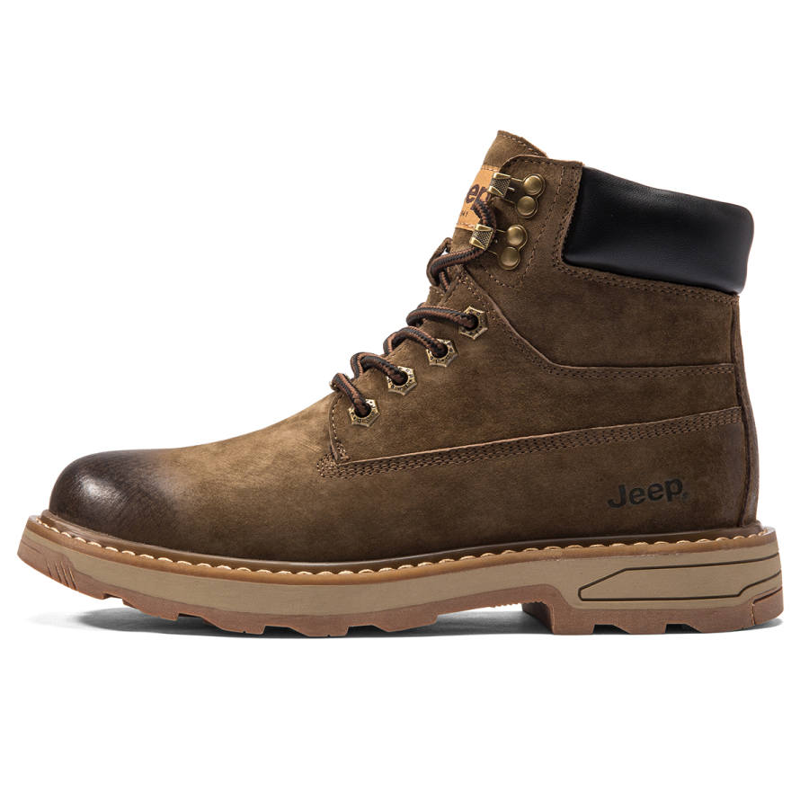 Jeep Fashion Sports Collection Short Combat Boots Men's
