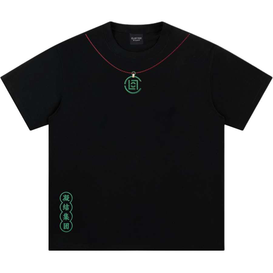 CLOT T Shirts Unisex Crew Neck Moderate Straight Fit