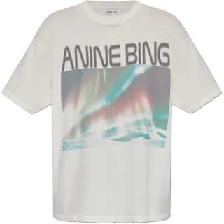 Anine Bing graphic-print T-shirt