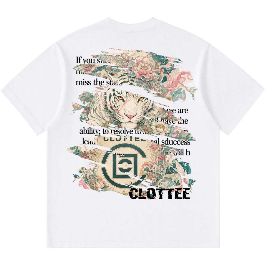 CLOT T Shirts Unisex Crew Neck Moderate Straight Fit