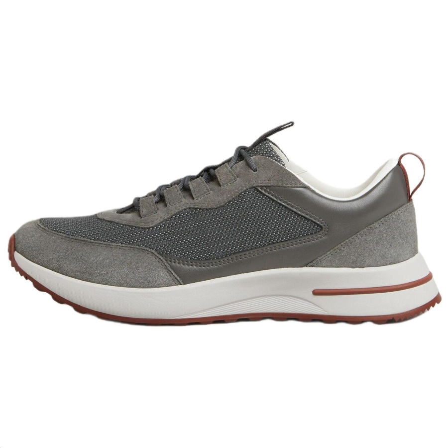 Loro Piana Casual Shoes Men's Low Top Gray