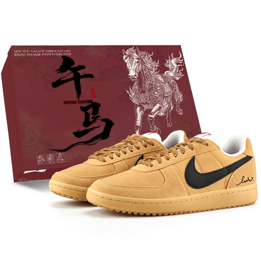 Nike Nike Zoom Field General Casual Shoes Men's Low Top Yellow/Black