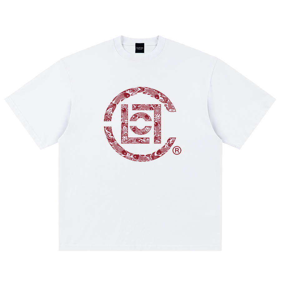 CLOT T Shirts Men's Crew Neck Moderate Straight Fit