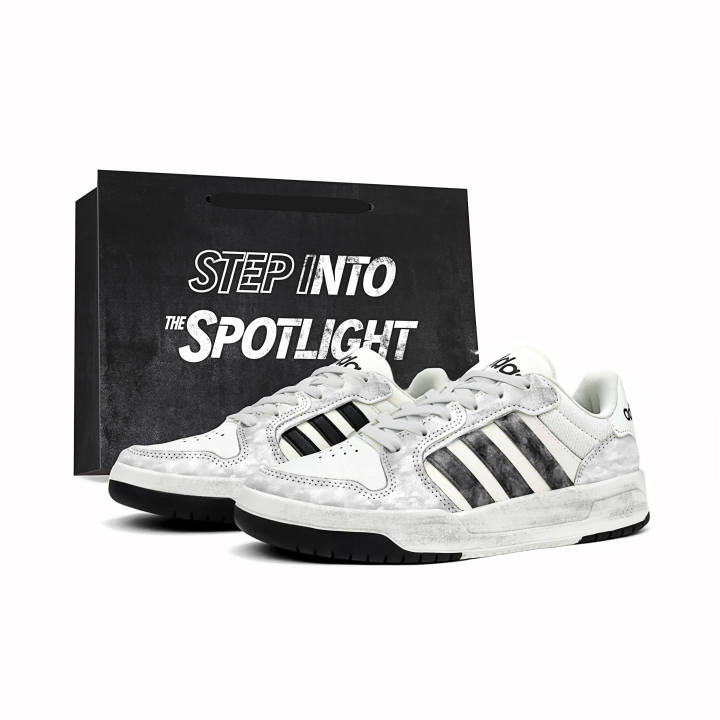 Adidas Adidas ENTRAP Skateboard Shoes Unisex Low Top Gray