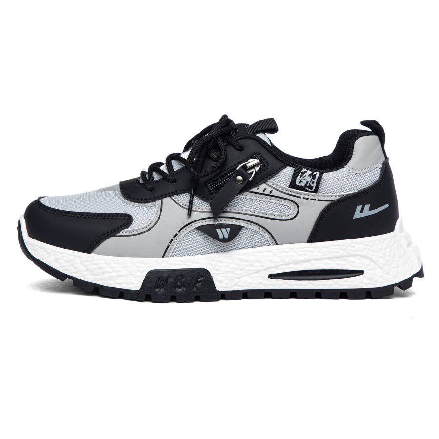 WARRIOR WARRIOR Running Shoes Men's Low Top Gray Black