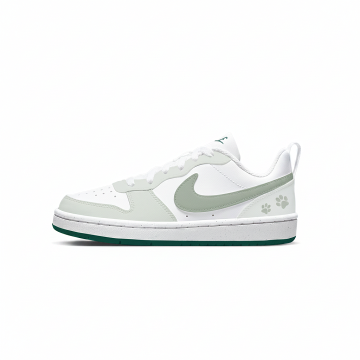 Nike Nike Court Borough Skateboard Shoes Women's Low Top White/Green