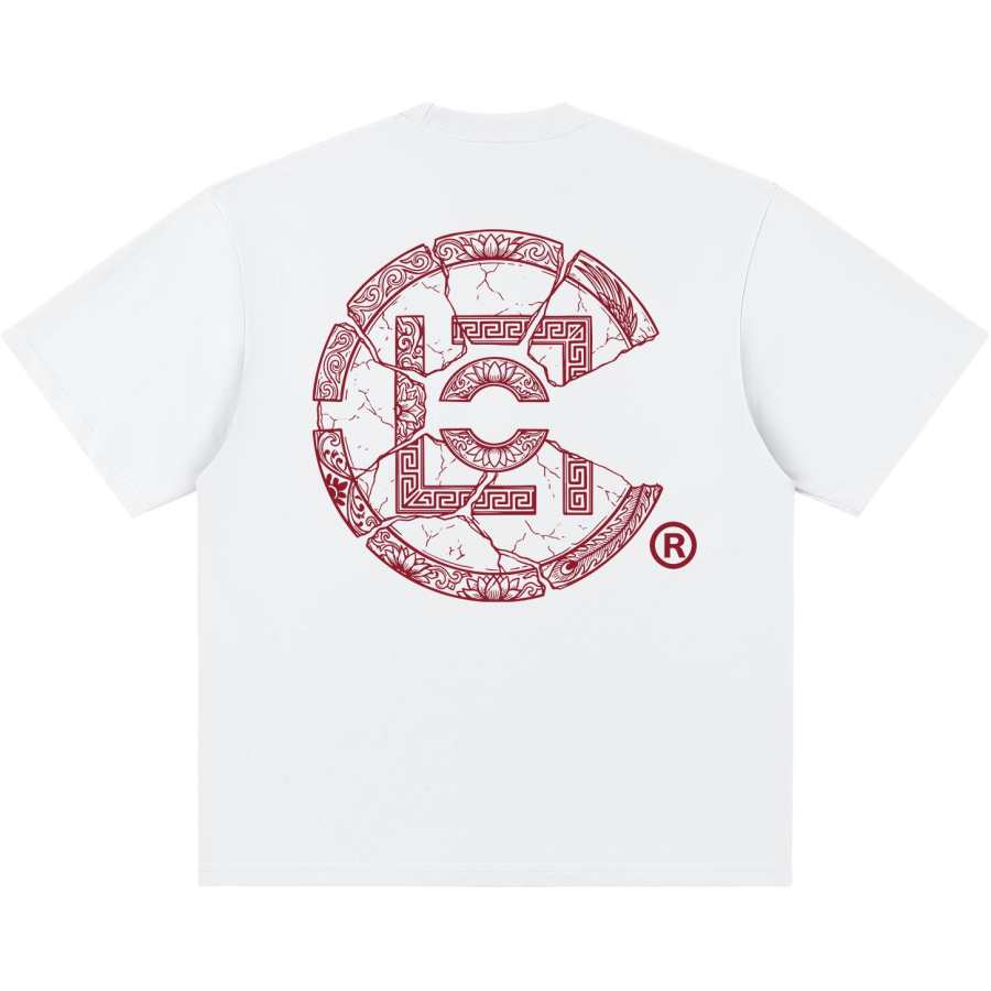 CLOT T Shirts Men's Crew Neck Moderate Straight Fit