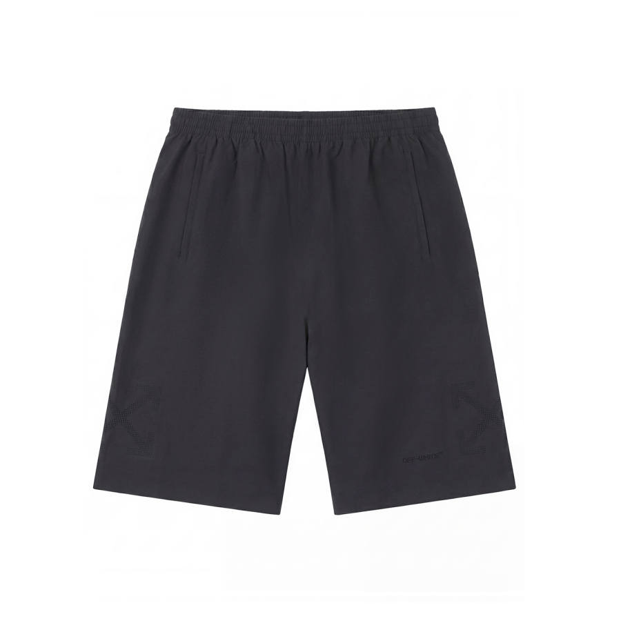 OFF-WHITE OFF WHITE Casual Shorts Unisex Moderate Straight Fit Pants