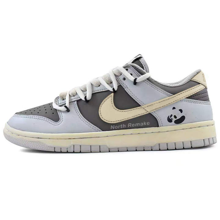 Nike Nike Dunk Skateboard Shoes Men's Low Top Blue, Gray