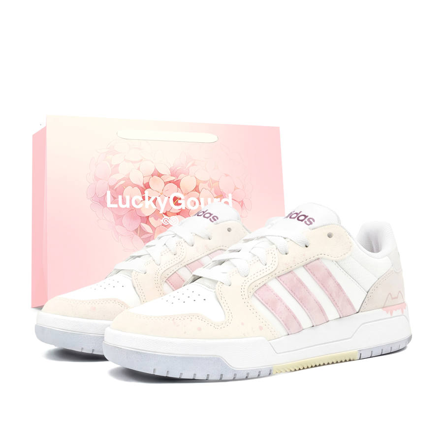Adidas Neo Entrap Skateboard Shoes Women's Low Top White