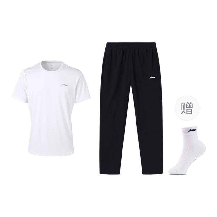 Li-Ning Li Ning Casual Sportswear Men's Crew Neck Thin