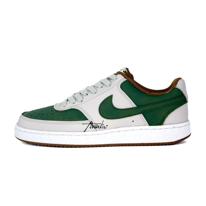 Nike Nike Court Vision Skateboard Shoes Women's Low Top Green