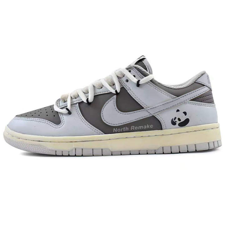Nike Nike Dunk Skateboard Shoes Men's Low Top Blue, Gray