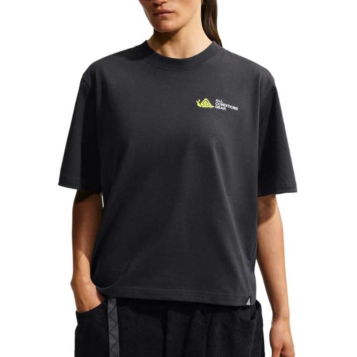Nike Nike ACG T Shirts Women's Black Crew Neck
