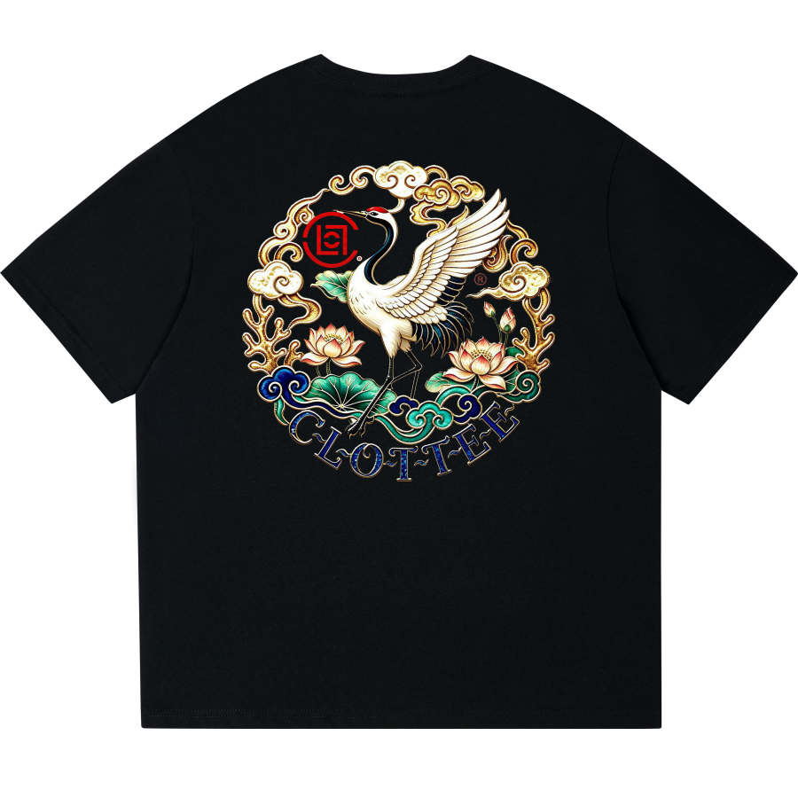 CLOT T Shirts Unisex Crew Neck Moderate Straight Fit