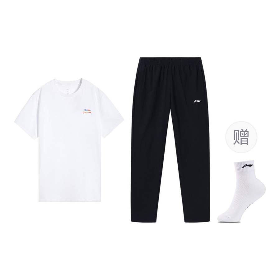 Li-Ning Li Ning Casual Sportswear Men's Crew Neck Thin