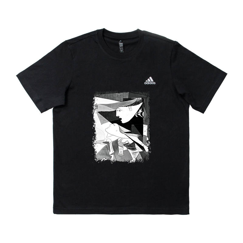 Adidas Adidas MUST HAVES T Shirts Unisex Black Crew Neck