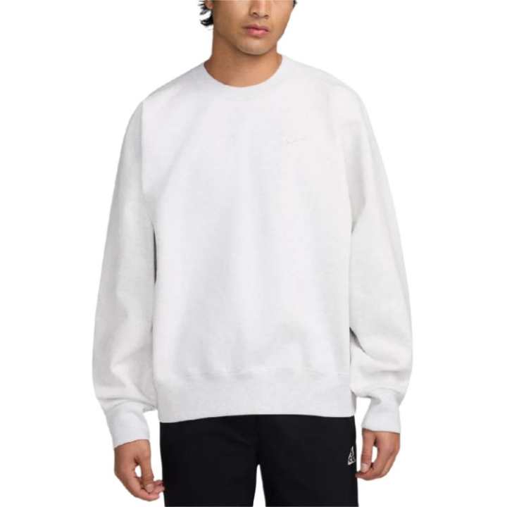 Nike Nike Sweatshirts Men's Birch Heather Gray Crew Neck Moderate