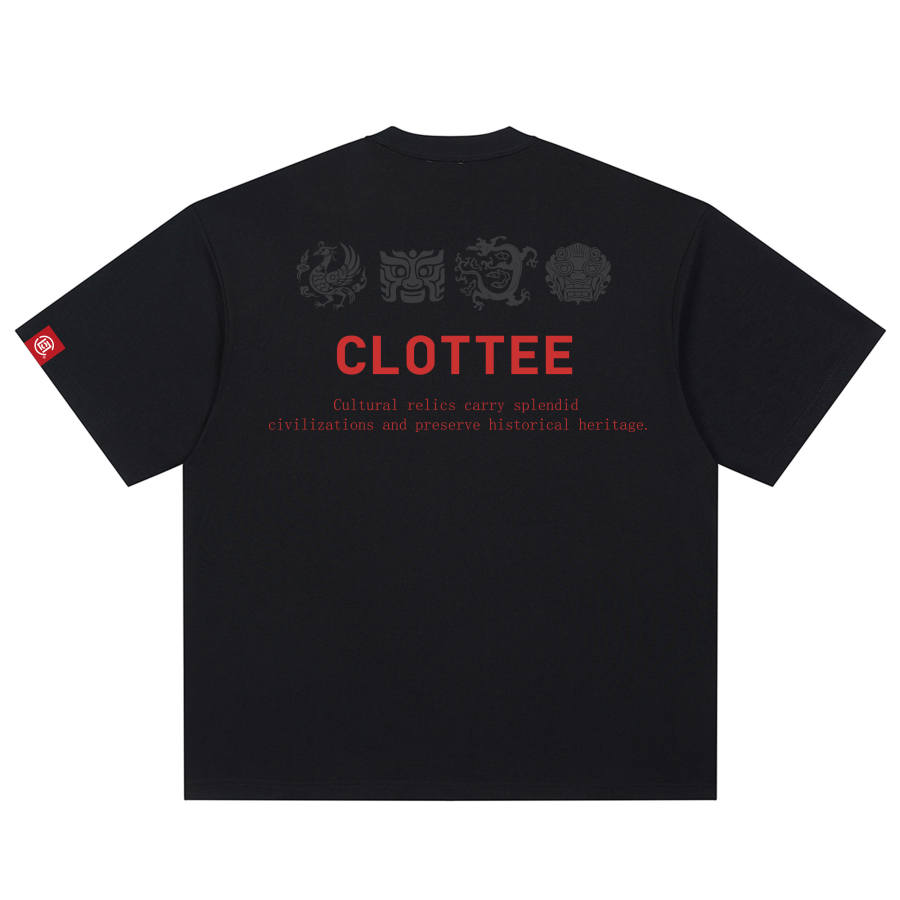 CLOT T Shirts Unisex Crew Neck Moderate Straight Fit