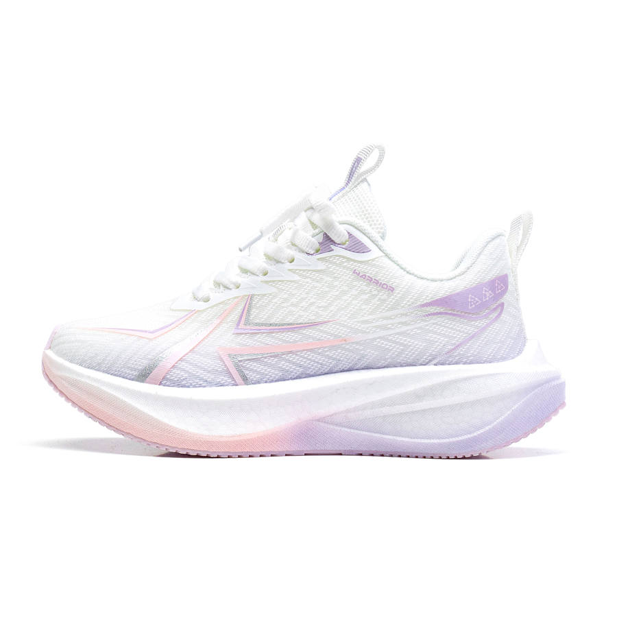 WARRIOR Running Shoes Women's Low Top Light Pink/White Purple Pink