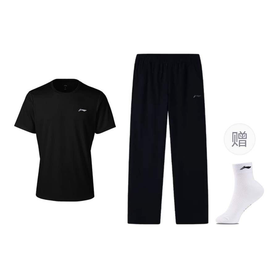 Li-Ning Li Ning Casual Sportswear Men's Crew Neck Thin