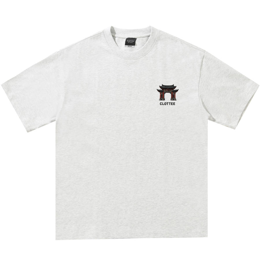 CLOT T Shirts Unisex Heather Gray Crew Neck Moderate Other
