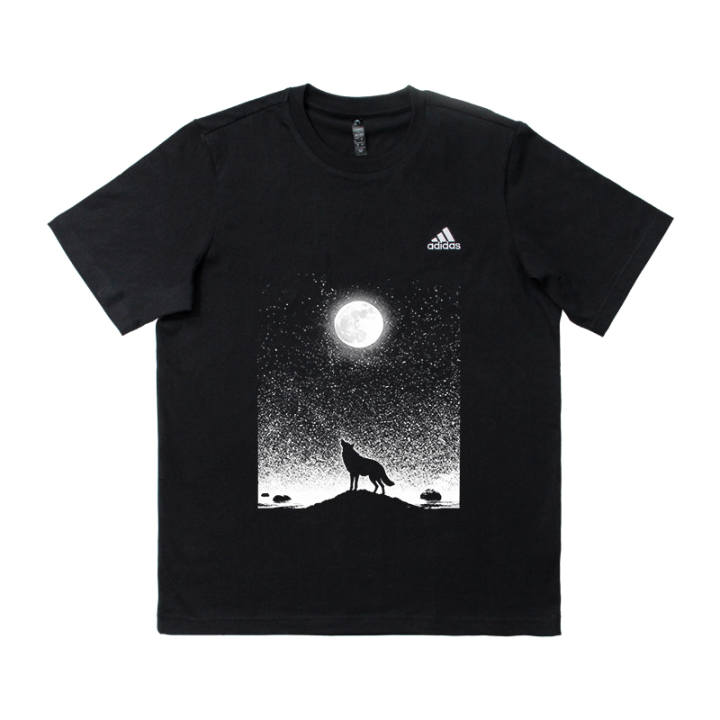 Adidas Adidas T Shirts Unisex Black Crew Neck