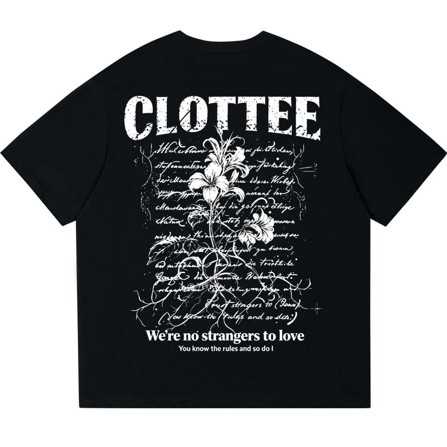 CLOT T Shirts Unisex Crew Neck Moderate Straight Fit