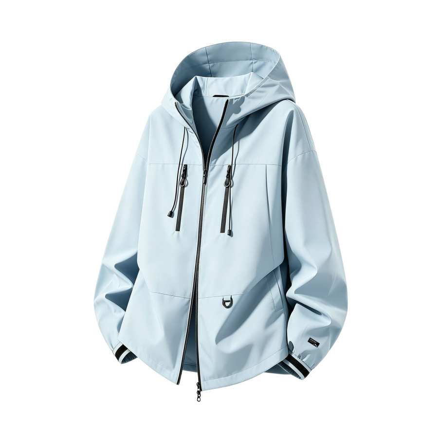 WARRIOR Jackets Women's Hooded Non Detachable Moderate Straight Fit