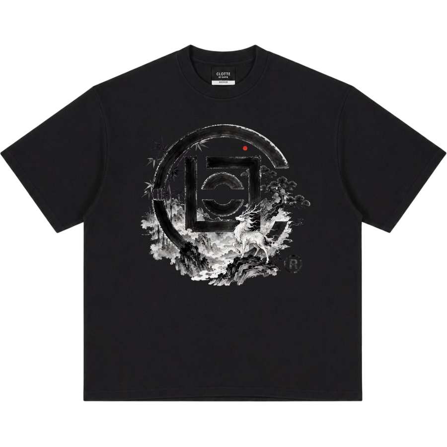 CLOT T Shirts Unisex Crew Neck Moderate Straight Fit