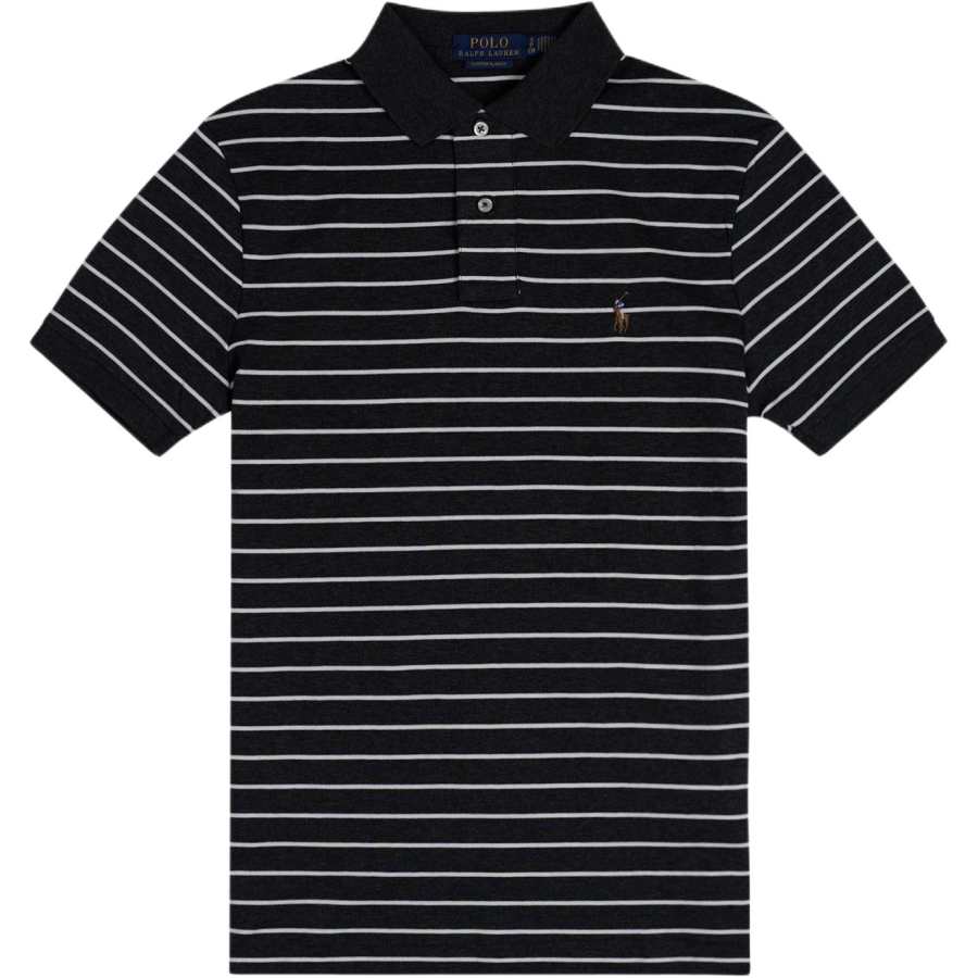 Polo Ralph Lauren Polo Shirts Men's Gray Purple Polo Collar Moderate Other
