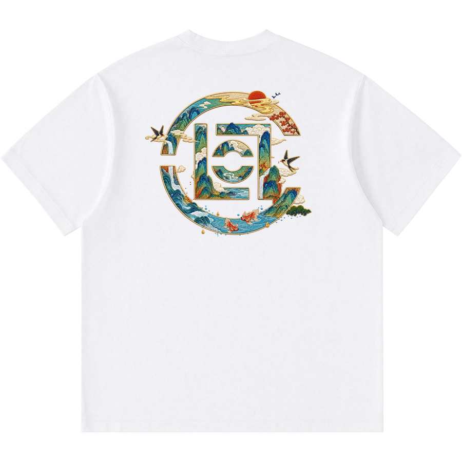 CLOT T Shirts Unisex Crew Neck Moderate Straight Fit