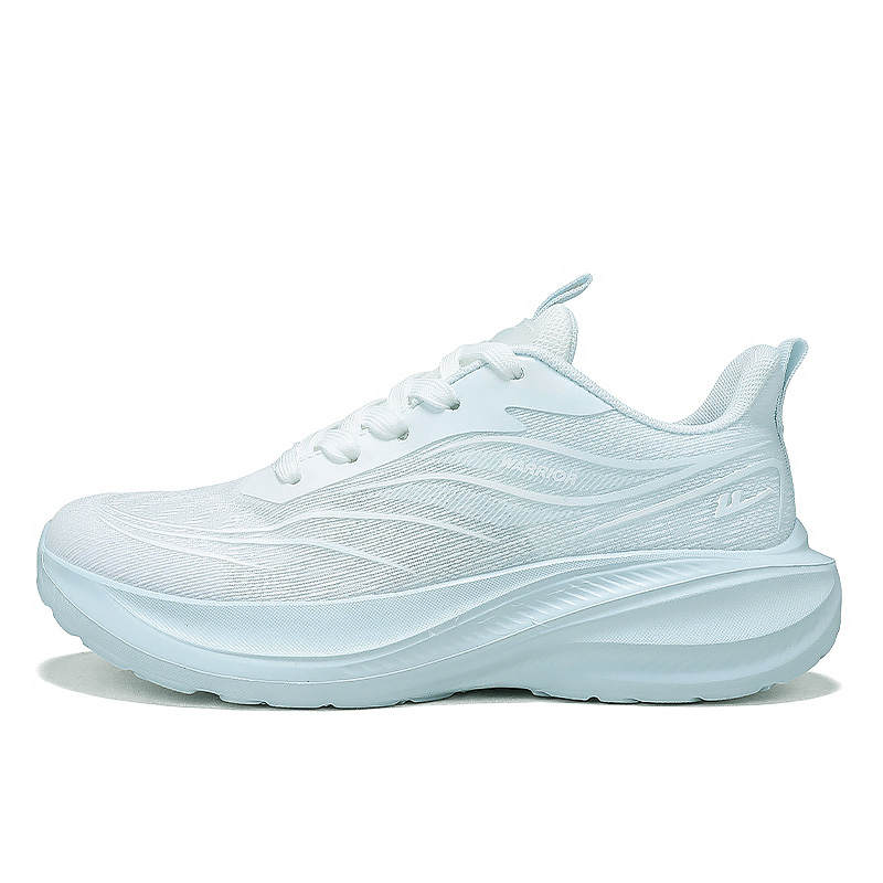 WARRIOR Running Shoes Women's Low Top White Cherry Pink
