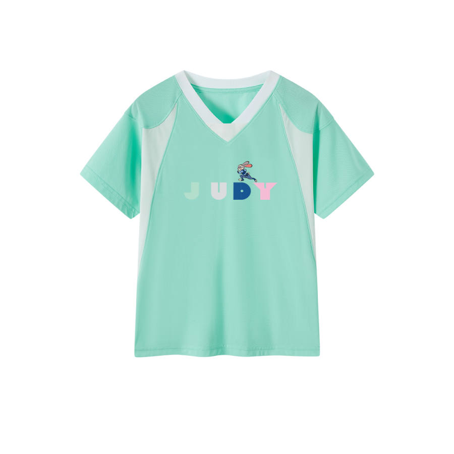 Disney Disney Grade School T Shirts V Neck Thin Stretch