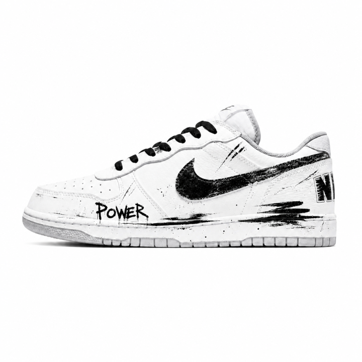 Nike Nike Big Skateboard Shoes Men's Low Top White