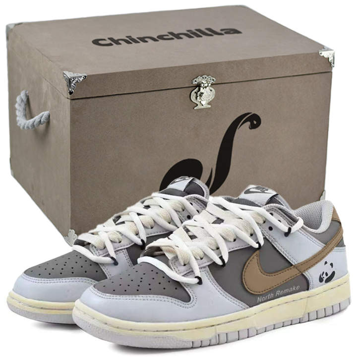 Nike Nike Dunk Skateboard Shoes Men's Low Top Blue, Gray