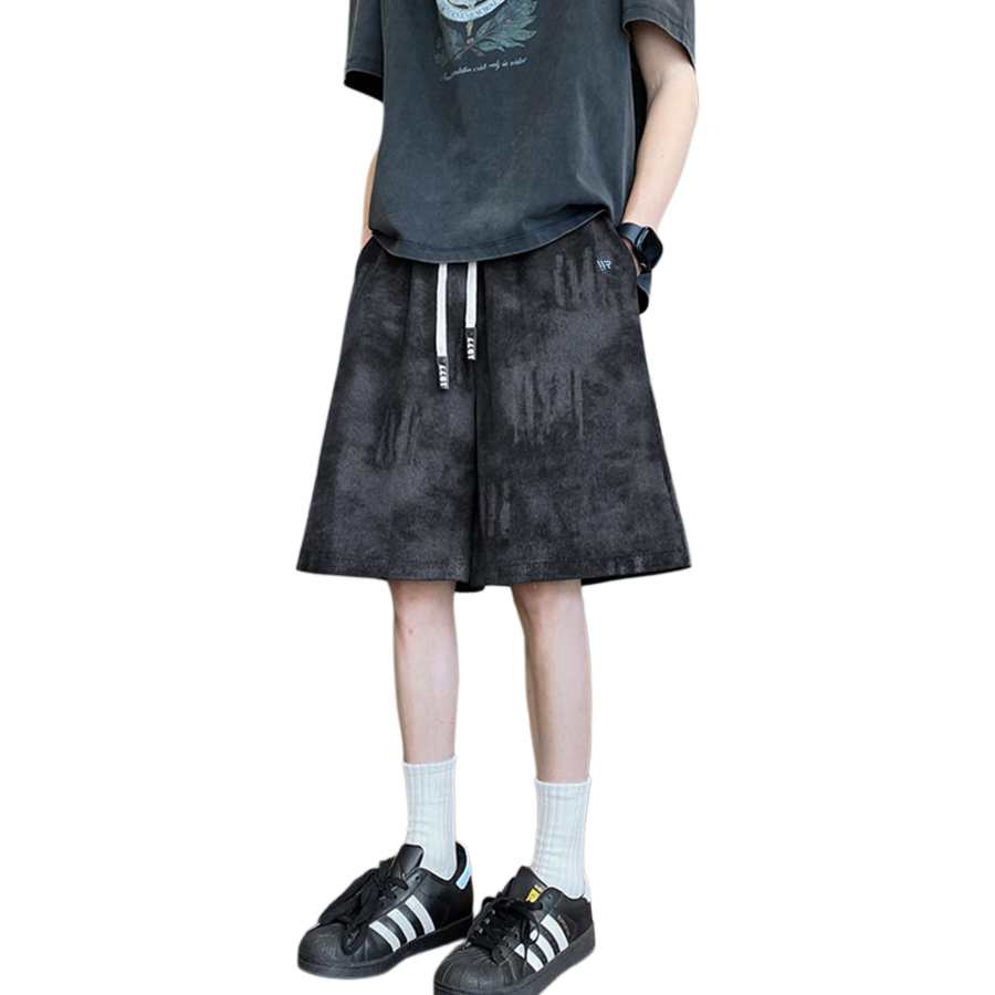 WARRIOR WARRIOR Casual Shorts Unisex Thin Wide Leg Pants