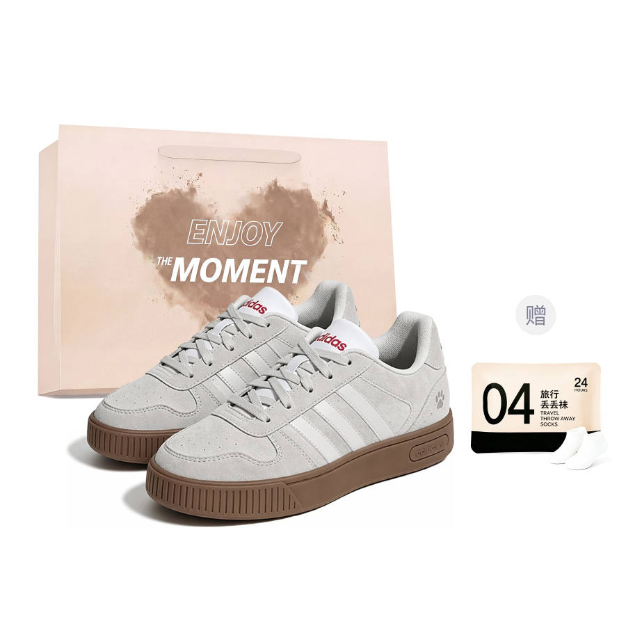 Adidas Adidas D PAD Skateboard Shoes Unisex Low Top Gray/Beige/Brown