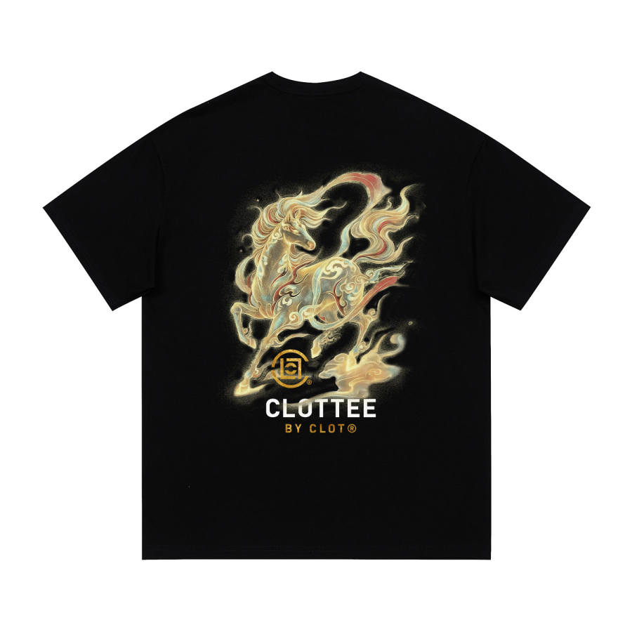 CLOT T Shirts Unisex Crew Neck Thin Straight Fit