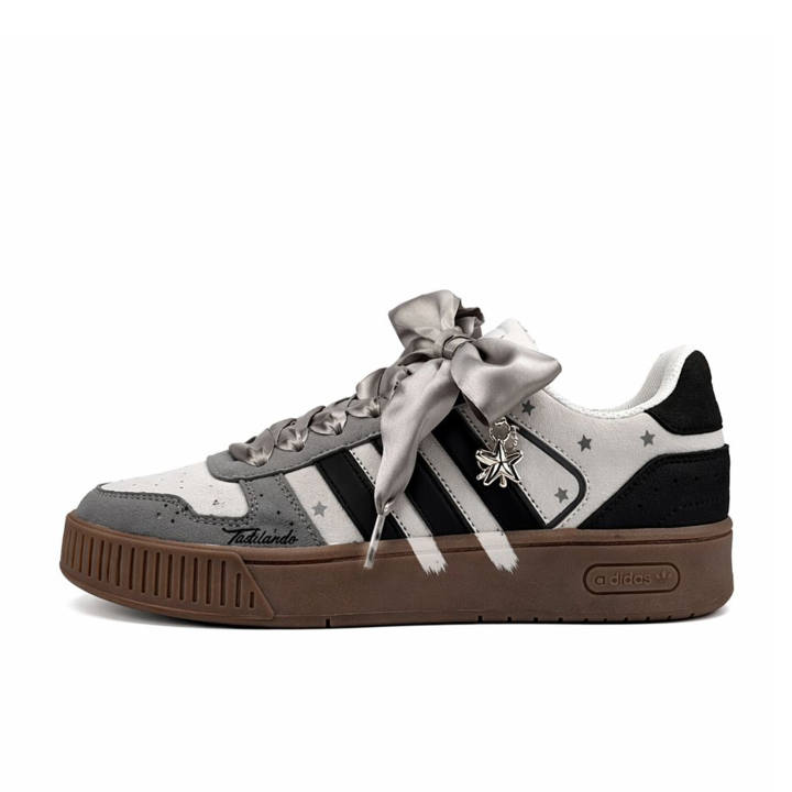 Adidas Adidas D PAD Skateboard Shoes Unisex Low Top Black/Gray/Brown