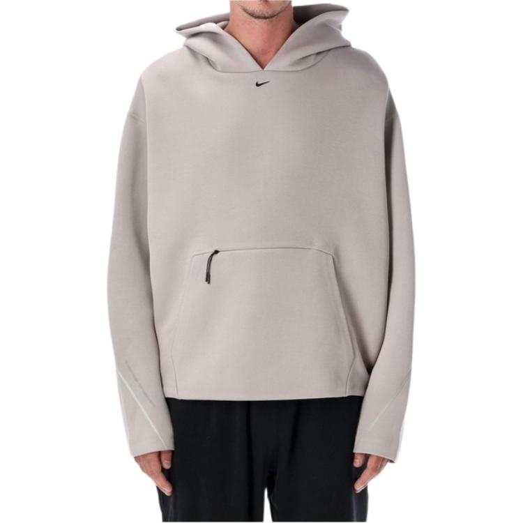 Nike Nike Sweatshirts Men's Preppy Gray Hooded Non Detachable Moderate