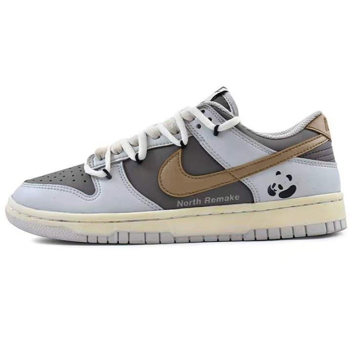 Nike Nike Dunk Skateboard Shoes Men's Low Top Blue, Gray