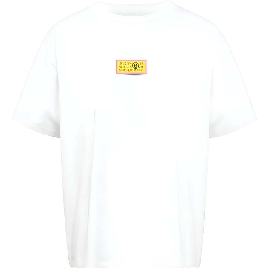MM6 Maison Margiela SS24 FW24 T Shirt Unisex White