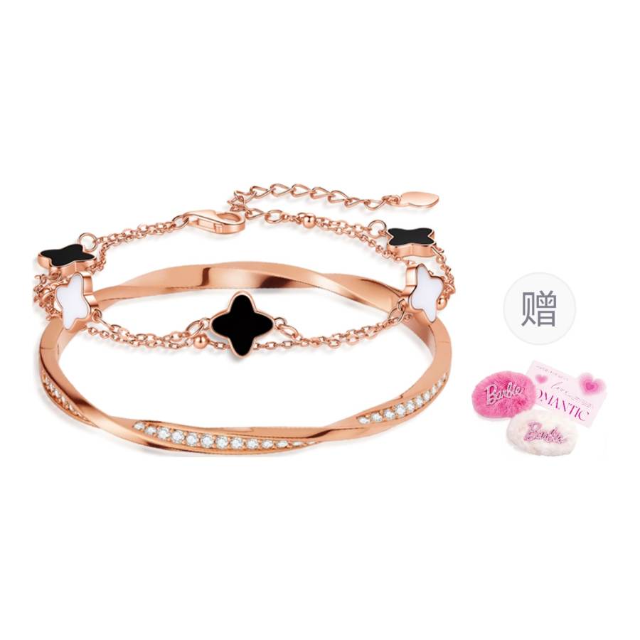 Barbie Barbie Agate & Chalcedony Bracelets Women's