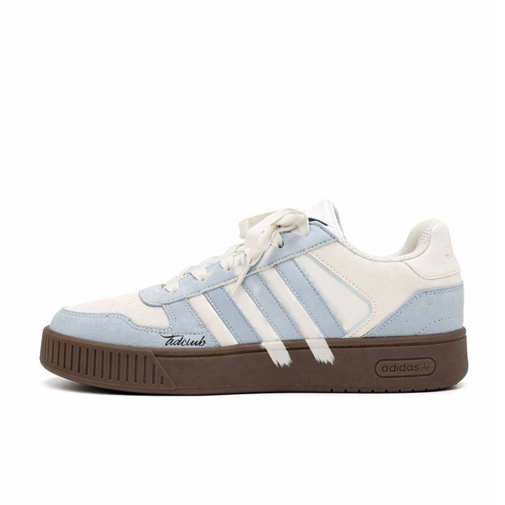 Adidas Adidas D PAD Skateboard Shoes Unisex Low Top Blue/Beige/Brown