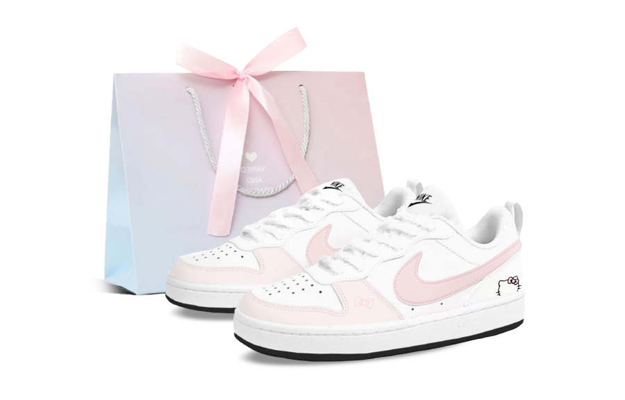 Nike Nike Court Borough Low top Skateboard Shoes Unisex Pink
